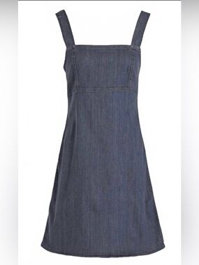 rag & bone Paula Denim Tank Dress Dark Gray NWT Size XXS